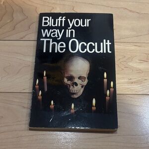 3/$40 - Bluff Your Way in The Occult by Alexander Rae 1992 book vintage horror